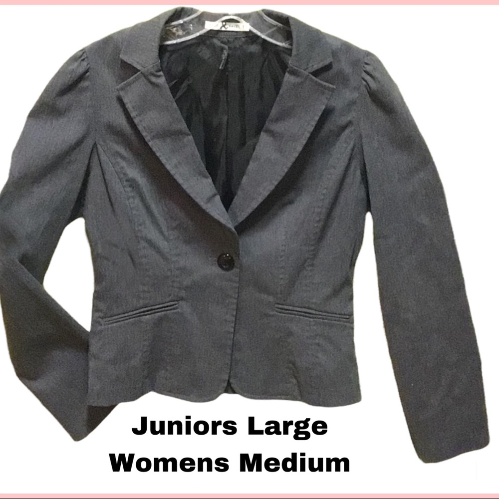 Cute jacket, black & gray